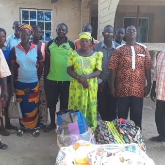 Distribution of Clothes to IDPs at Kofai IDP Camp, Ardo-Kola LGA, Taraba State